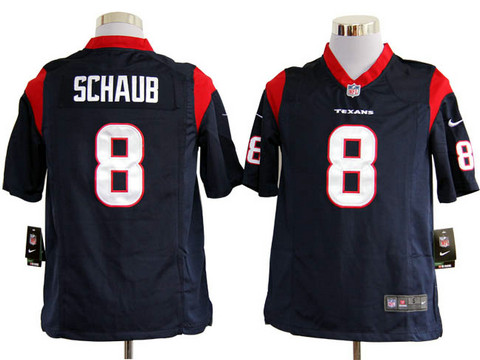 nfl Blue Nike Game Jerseys Houston Texans 8 Matt Schaub